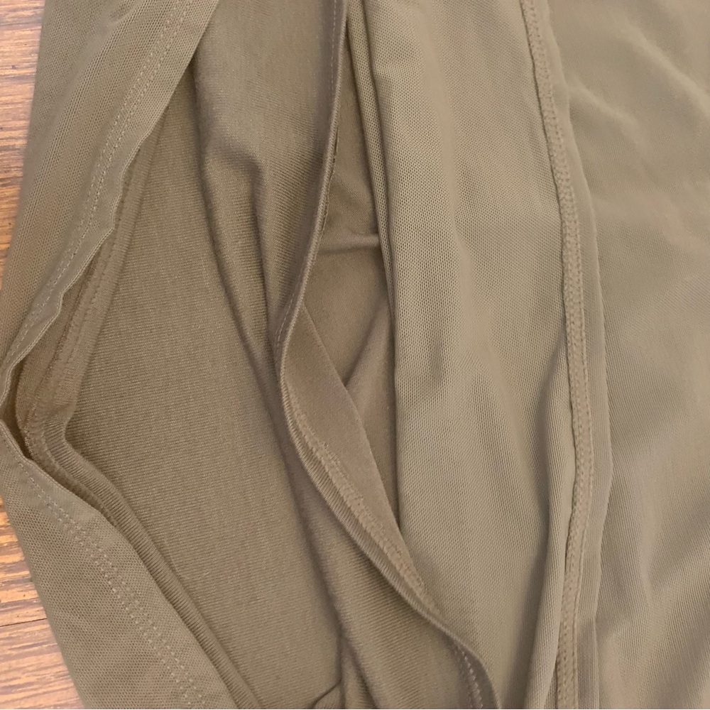 Urban Outfitters Olive Tank/Dress with Lace Trim Size XS - Picture 8 of 9